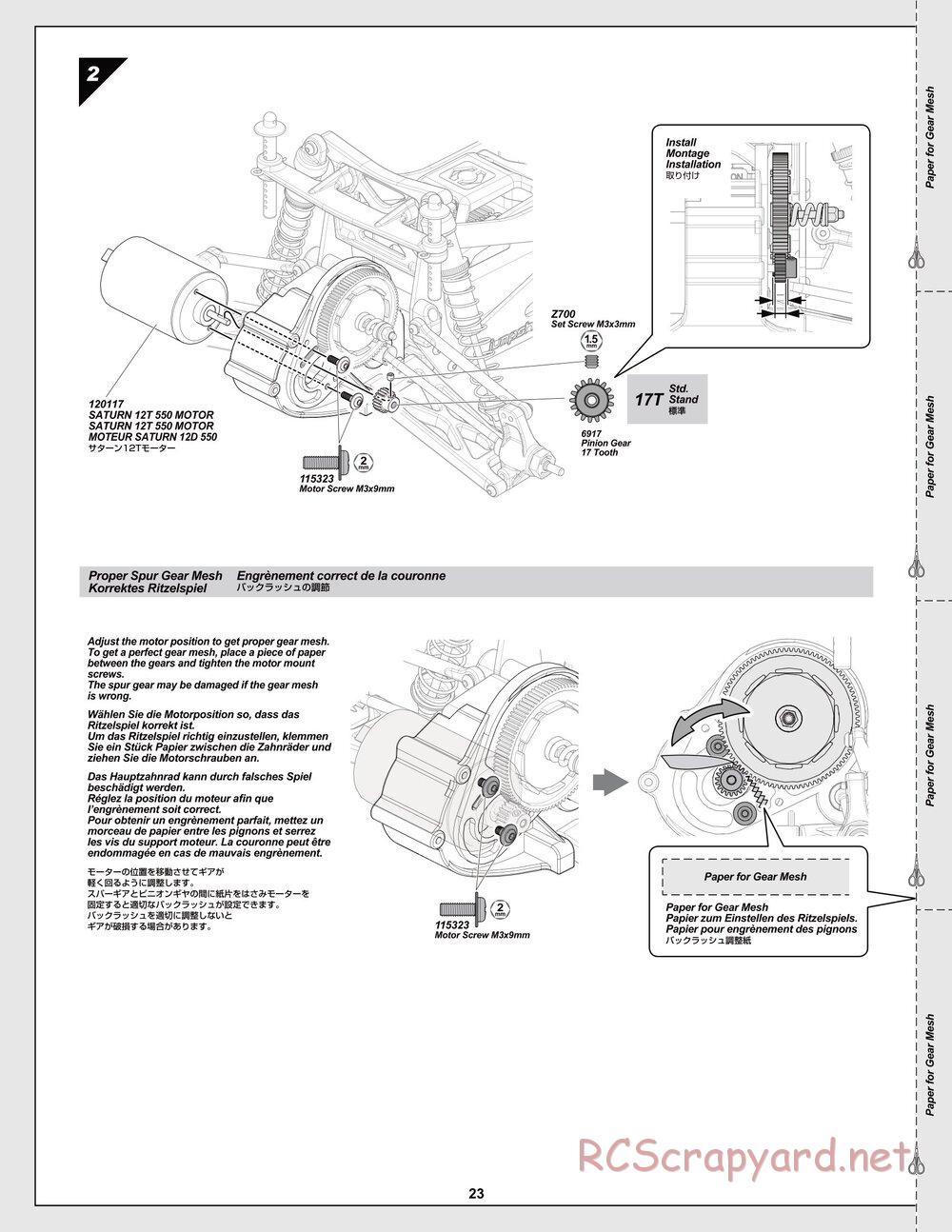 HPI - Jumpshot SC / ST V2 - Manual - Page 23