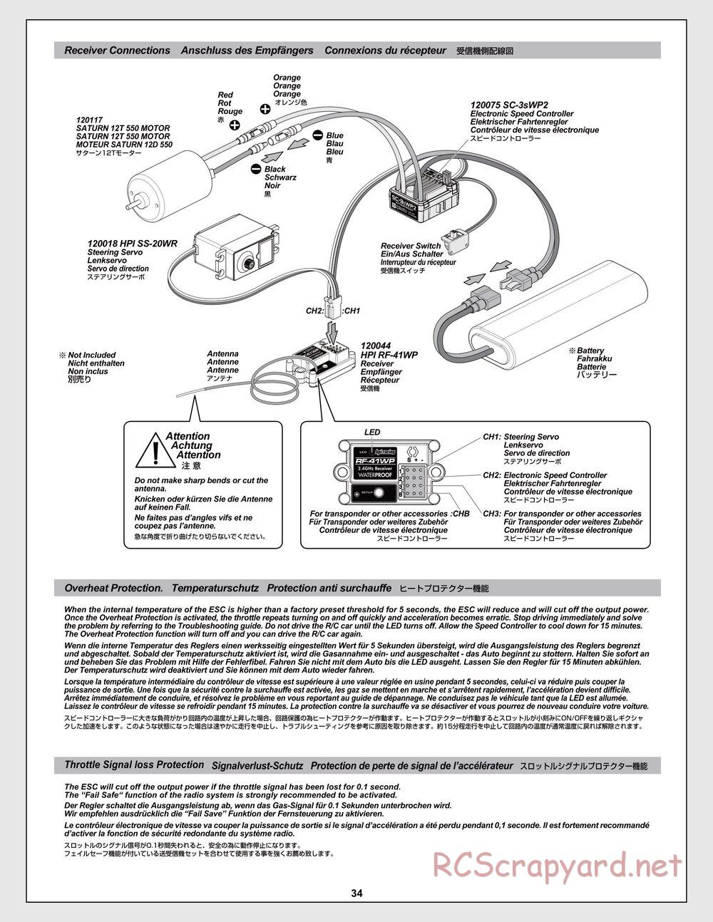 HPI - Jumpshot SC / ST V2 - Manual - Page 34