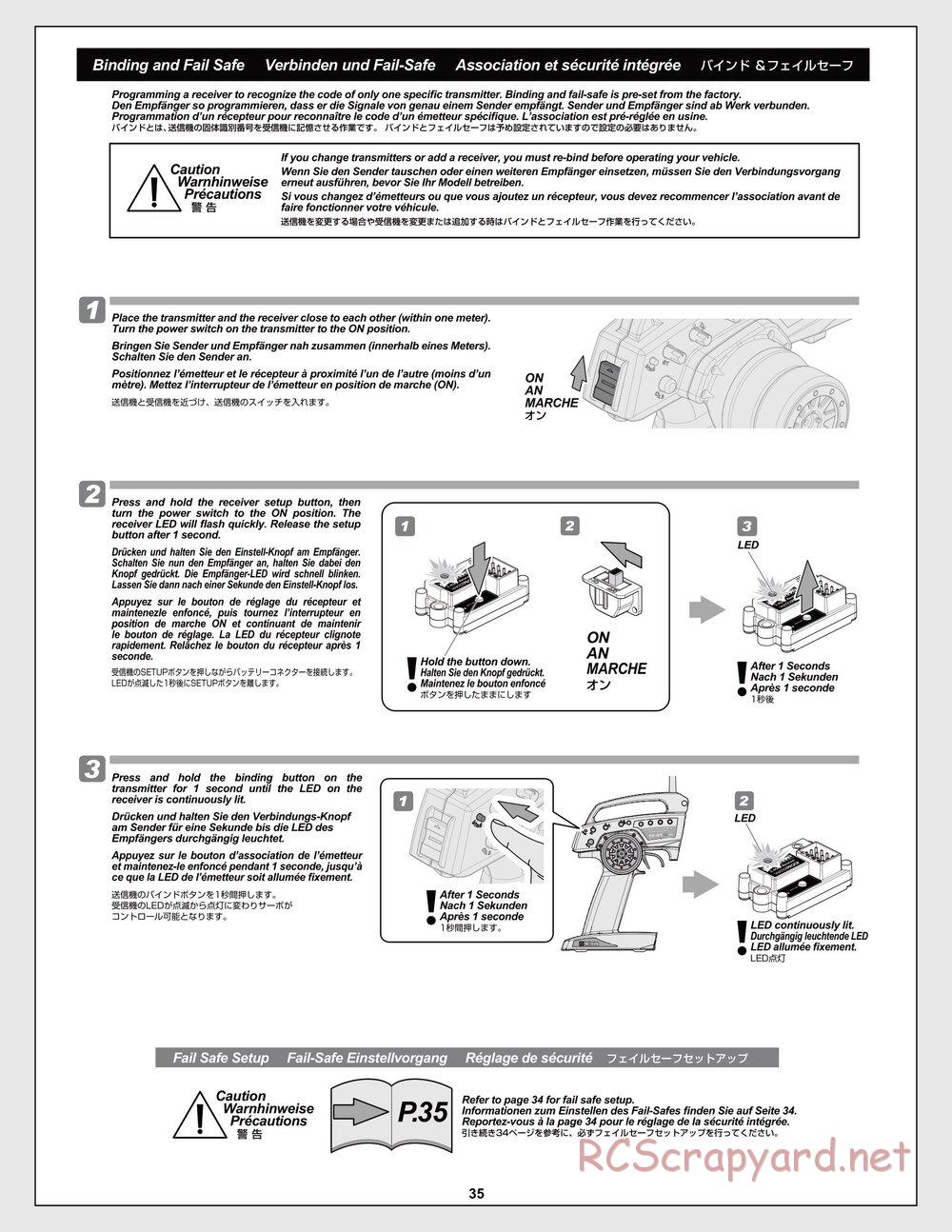 HPI - Jumpshot SC / ST V2 - Manual - Page 35
