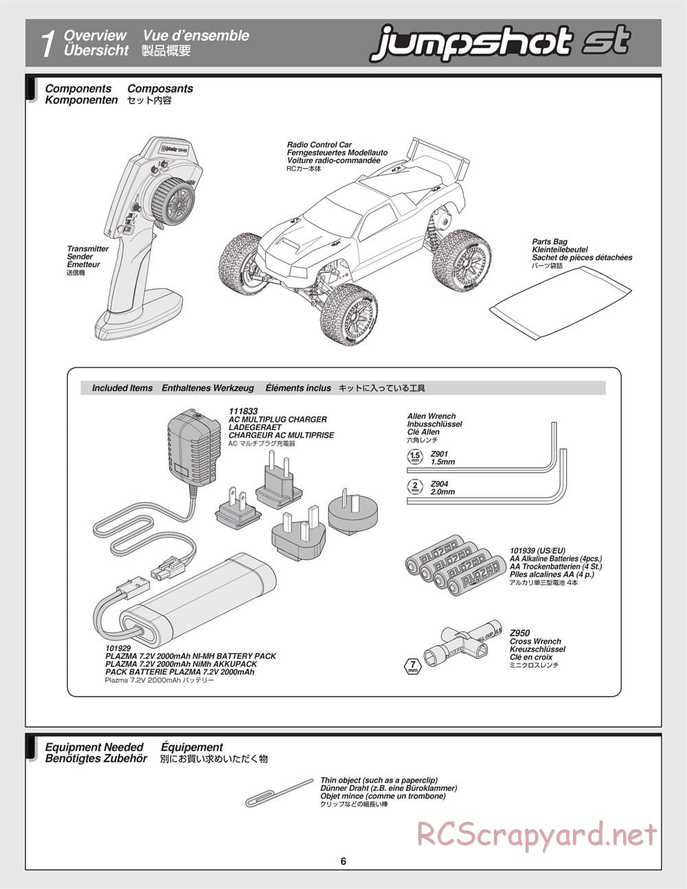 HPI - Jumpshot ST - Manual - Page 6