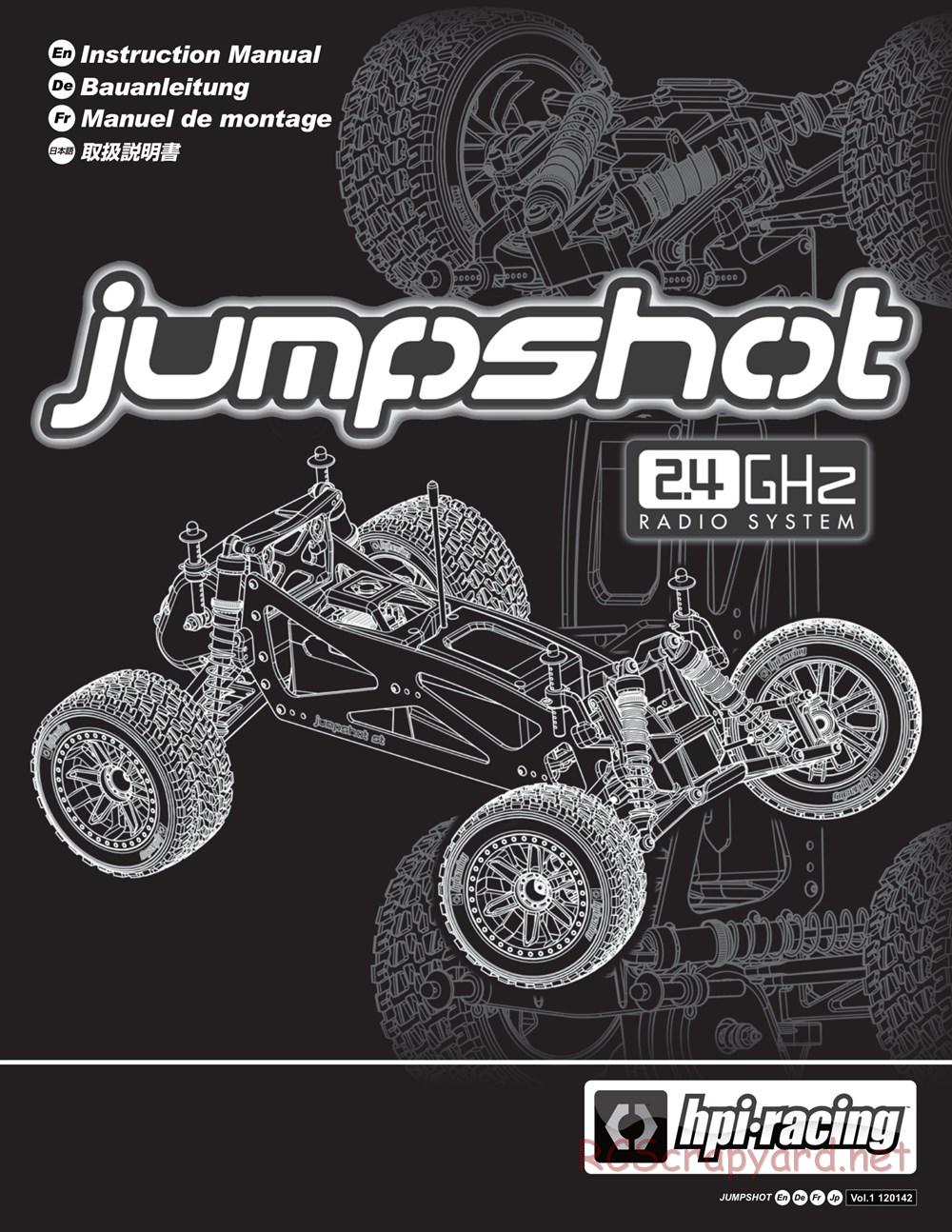 HPI - Jumpshot MT V2 - Manual - Page 1