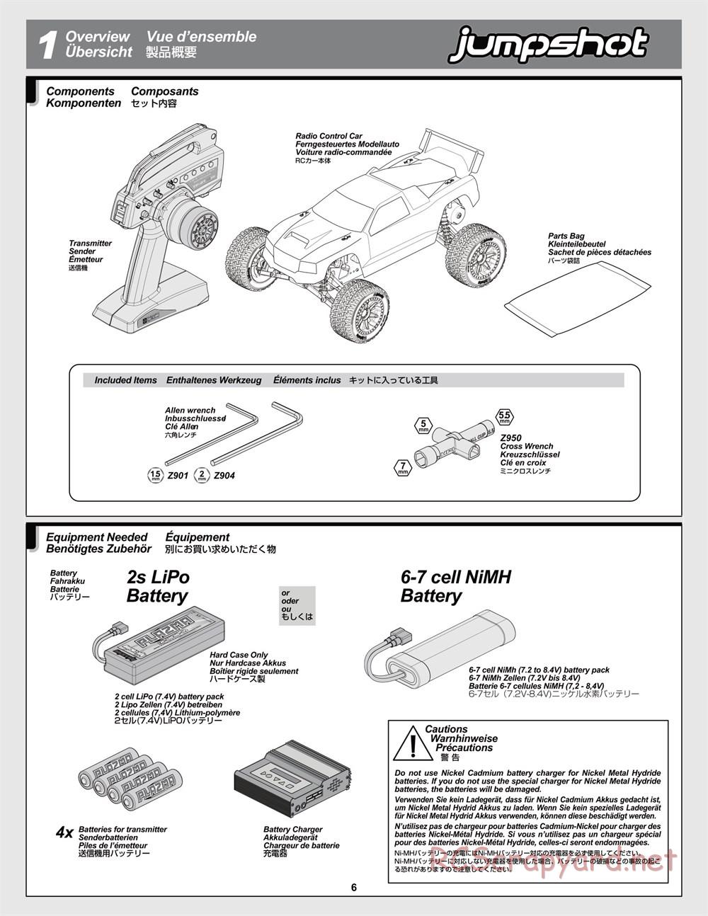 HPI - Jumpshot MT V2 - Manual - Page 6