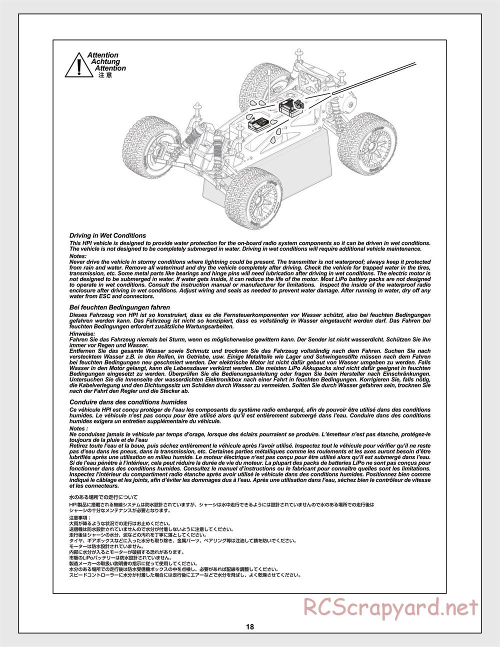 HPI - Jumpshot MT V2 - Manual - Page 18
