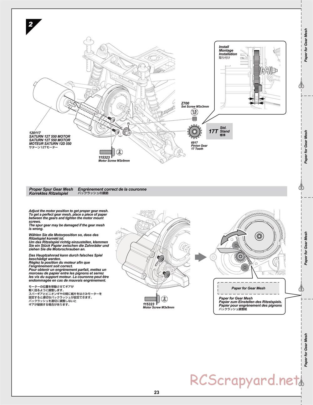 HPI - Jumpshot MT V2 - Manual - Page 23