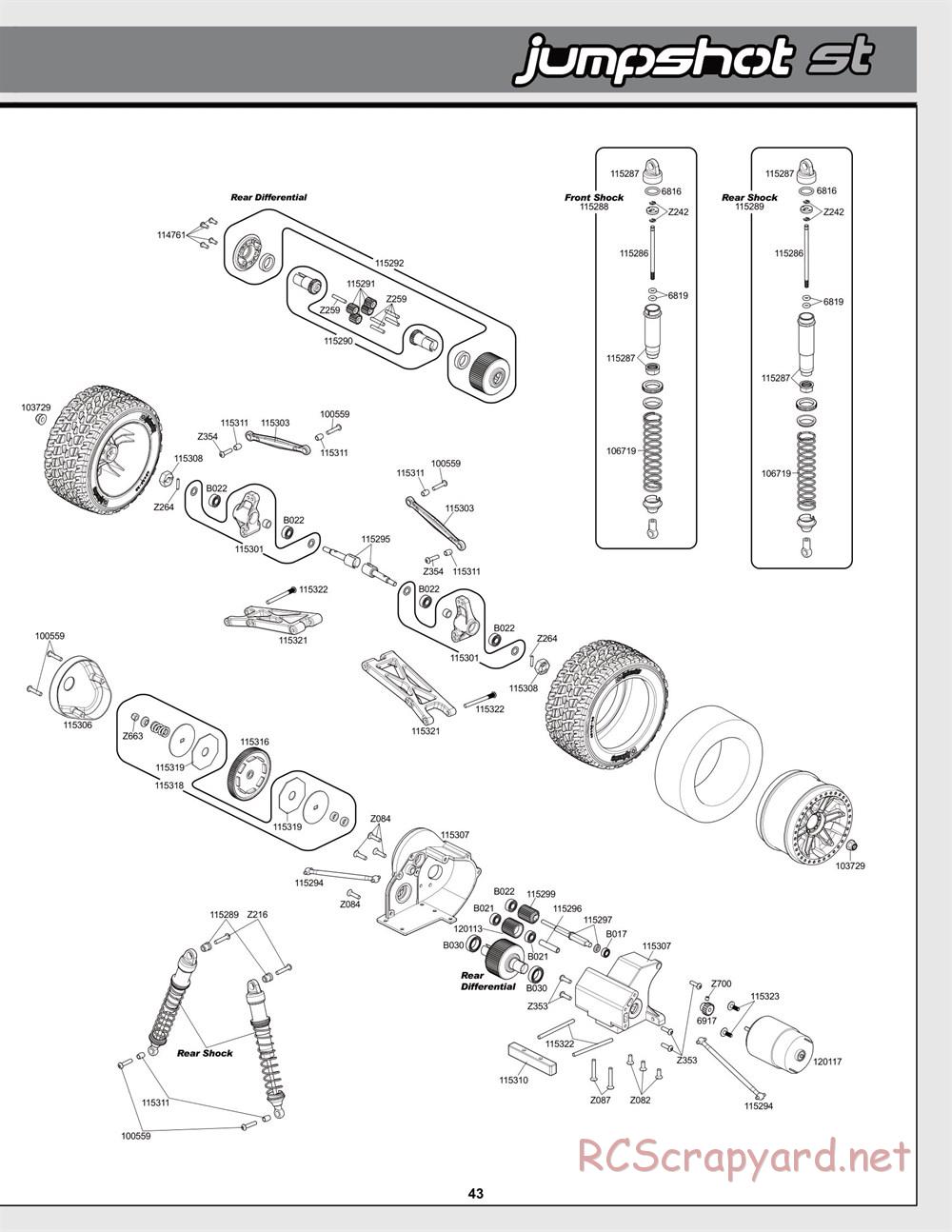 HPI - Jumpshot MT V2 - Manual - Page 43