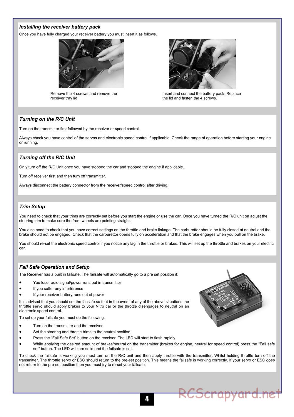 HPI - Maverick Blackout ST - Manual - Page 5