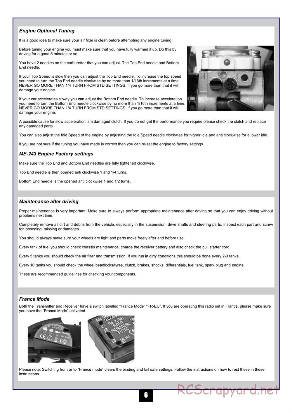 HPI - Maverick Blackout MT - Manual - Page 7