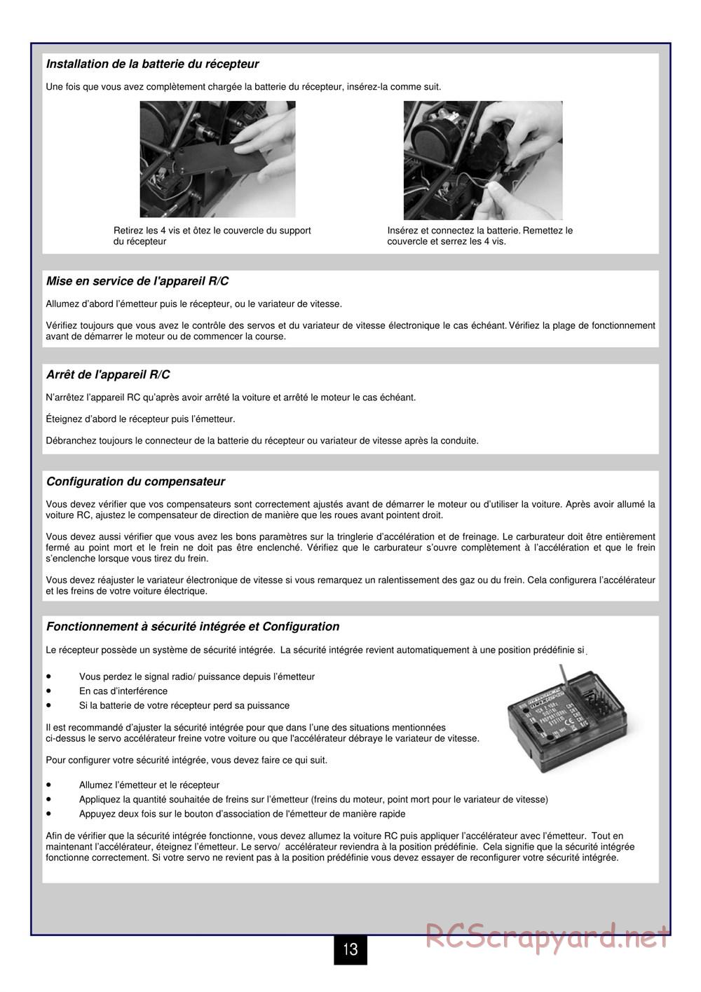HPI - Maverick Blackout ST - Manual - Page 14