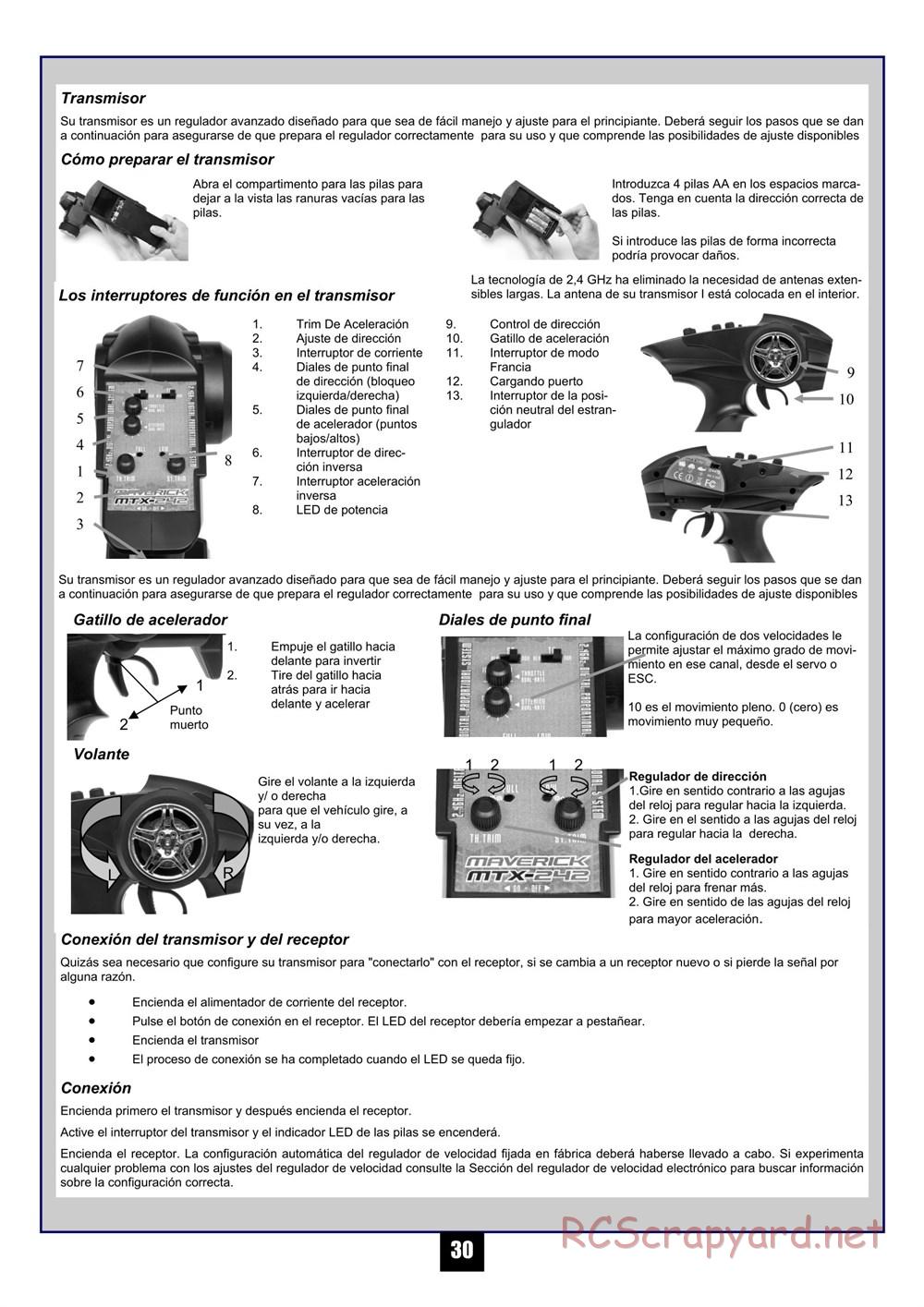 HPI - Maverick Blackout ST - Manual - Page 31