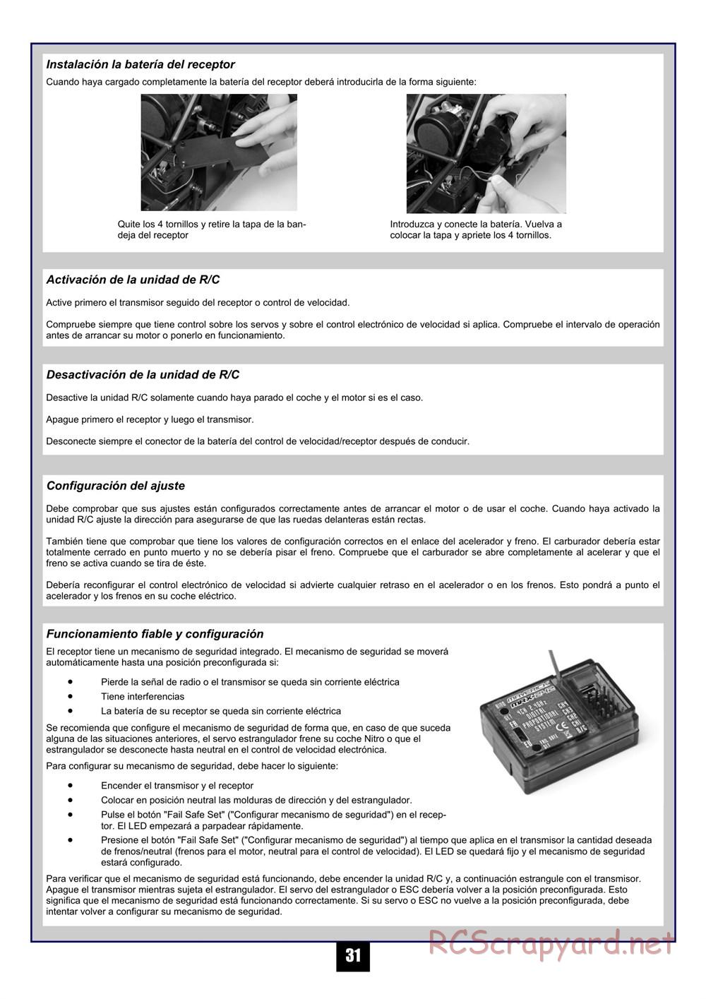 HPI - Maverick Blackout MT - Manual - Page 32