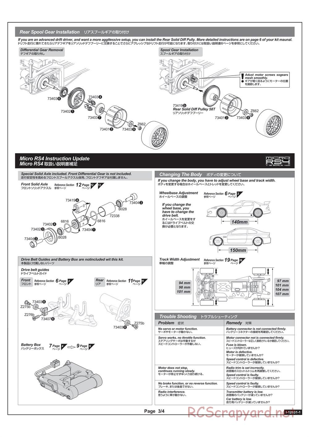 HPI - Micro RS4 - Drift Update - Page 3