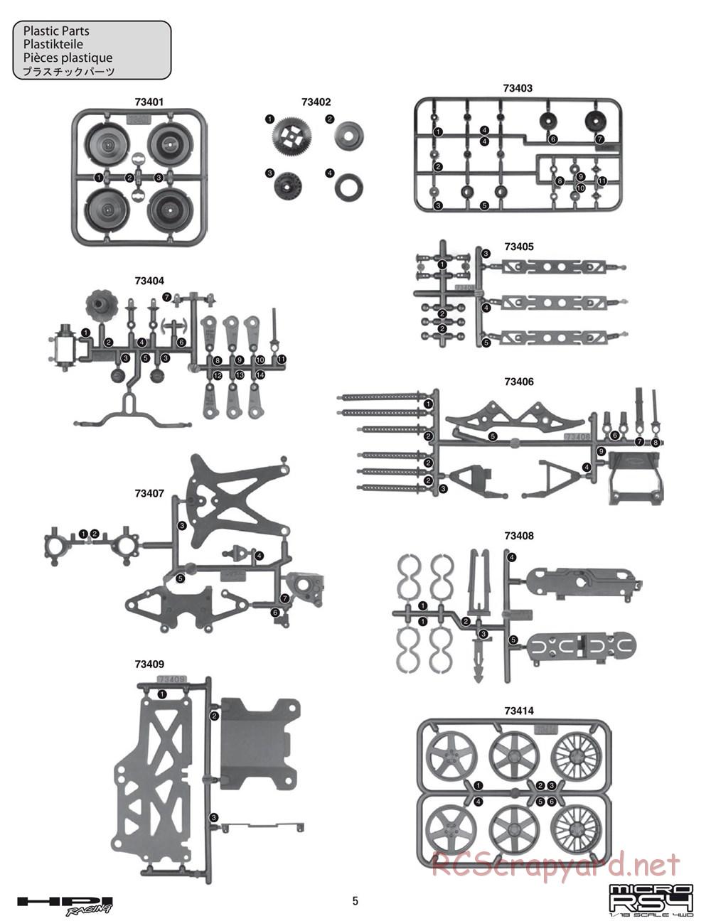 HPI - Micro RS4 - Manual - Page 5