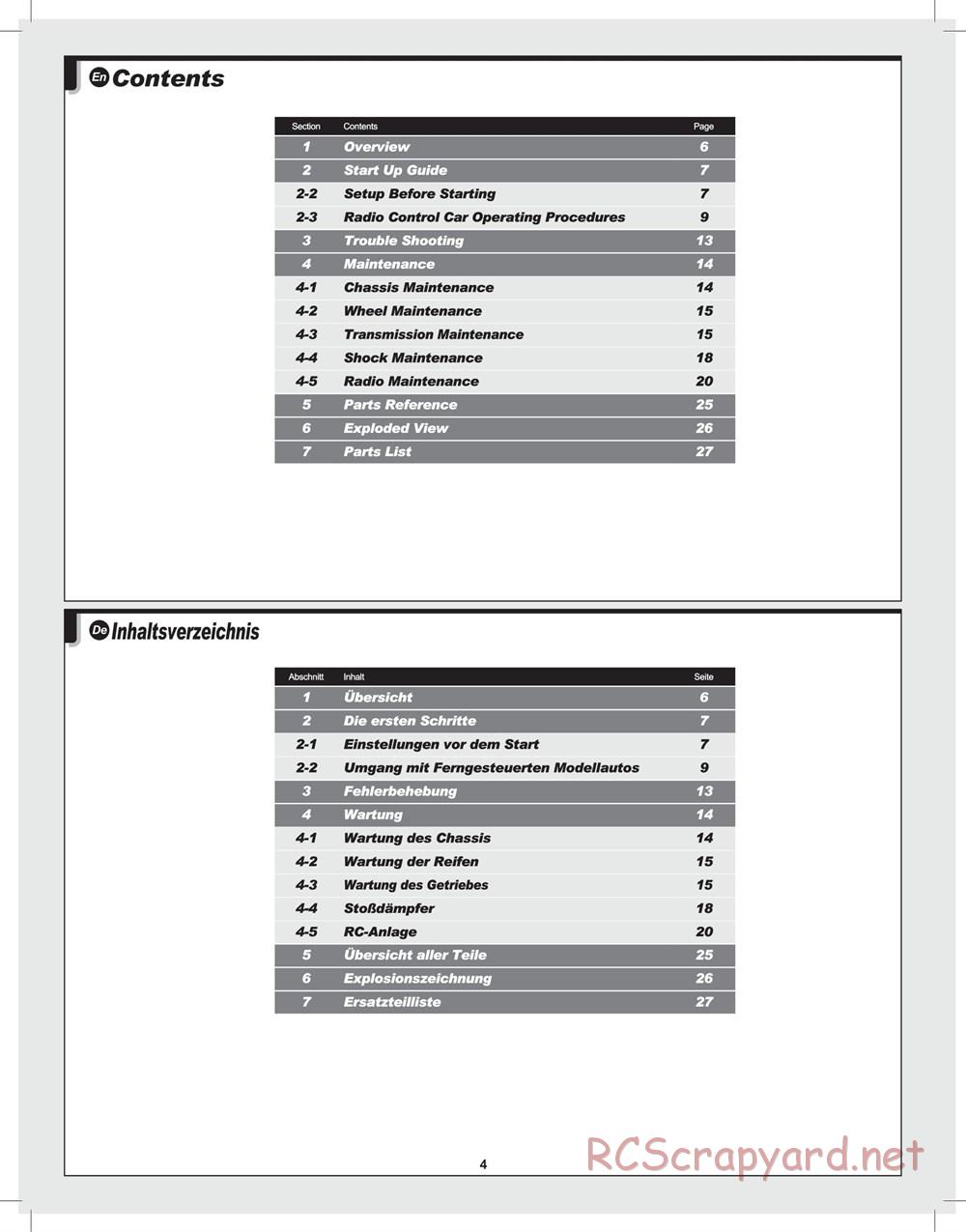 HPI - Mini Recon - Manual - Page 4