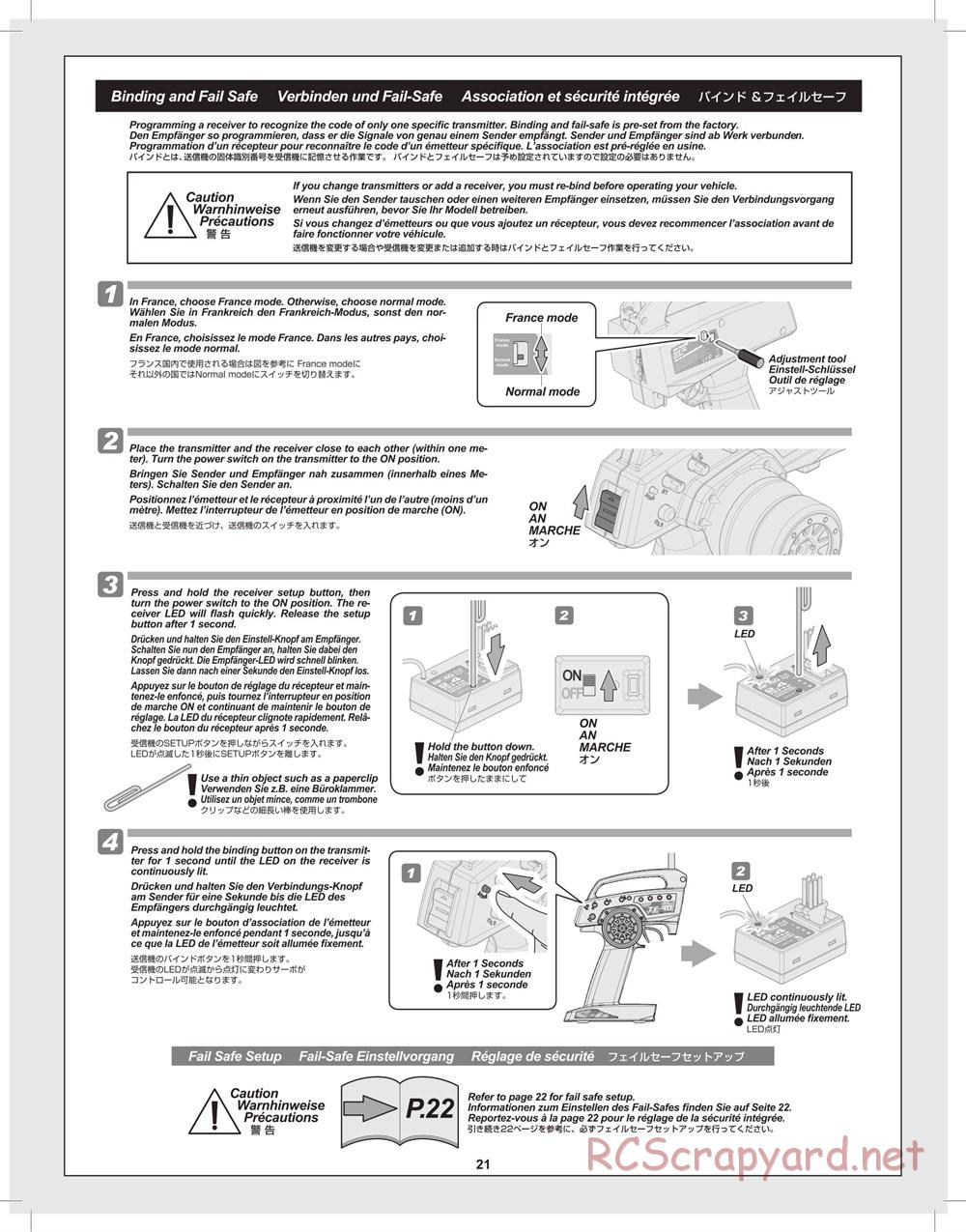 HPI - Mini Recon - Manual - Page 21