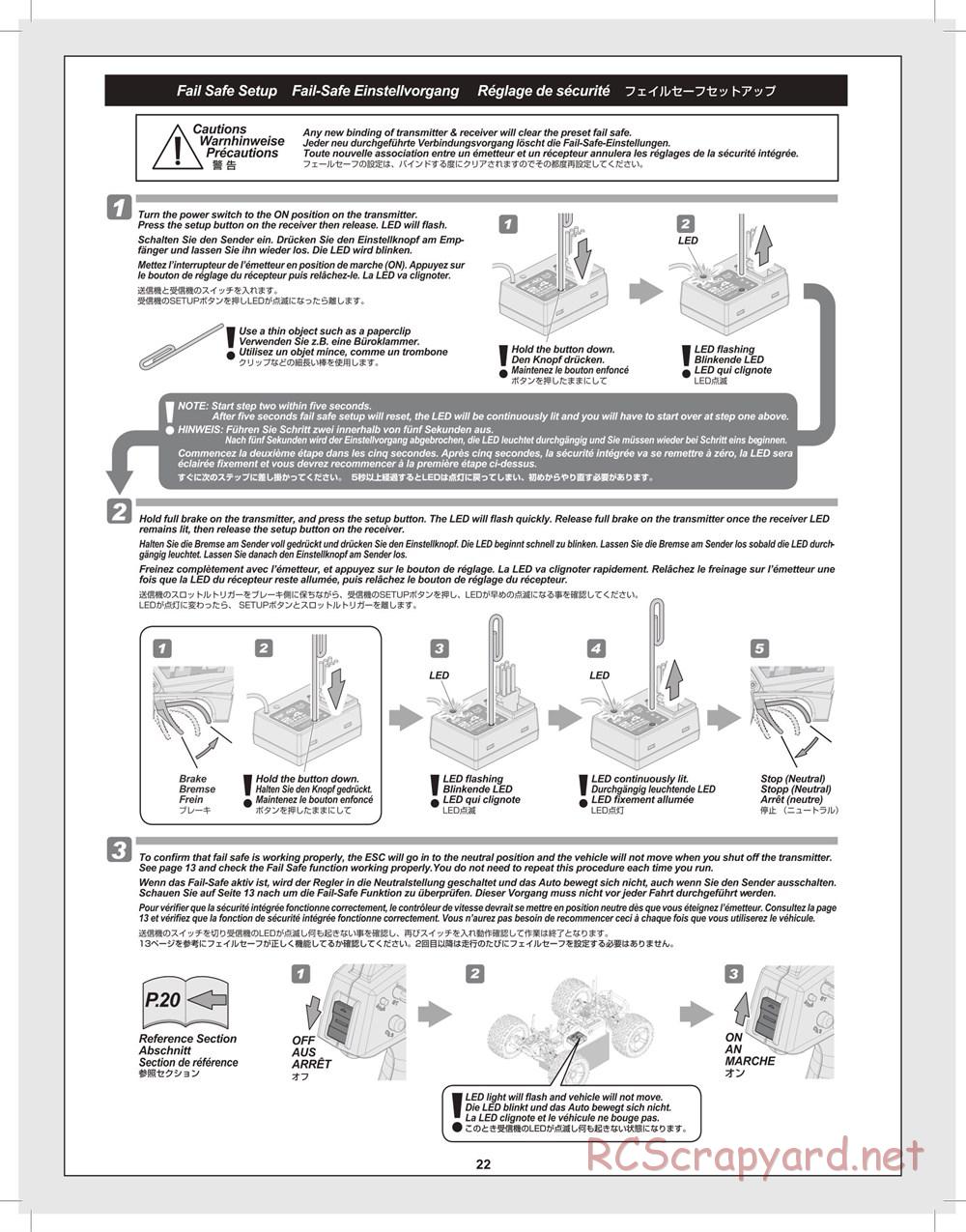 HPI - Mini Recon - Manual - Page 22