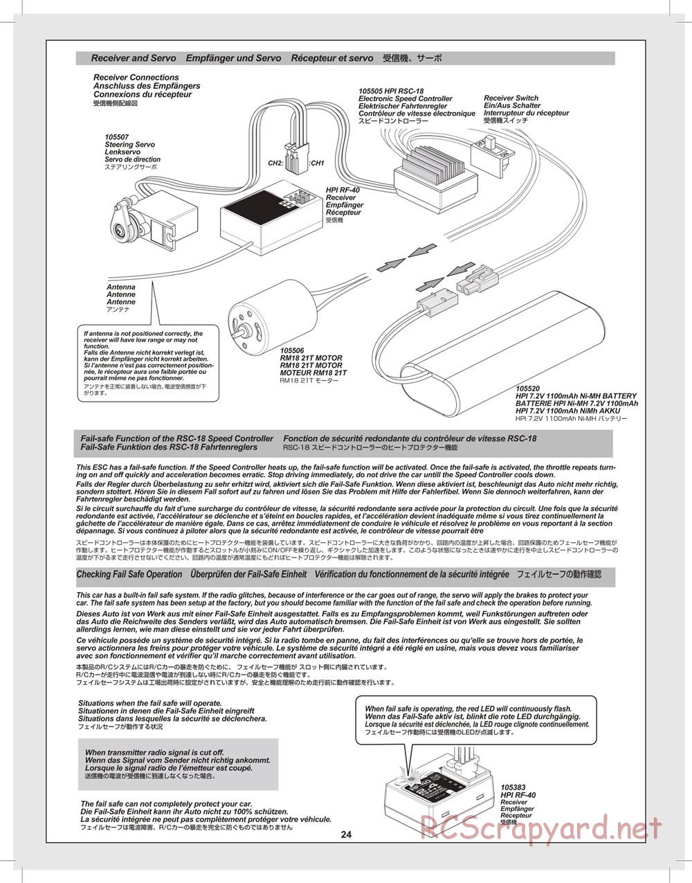 HPI - Mini Recon - Manual - Page 24