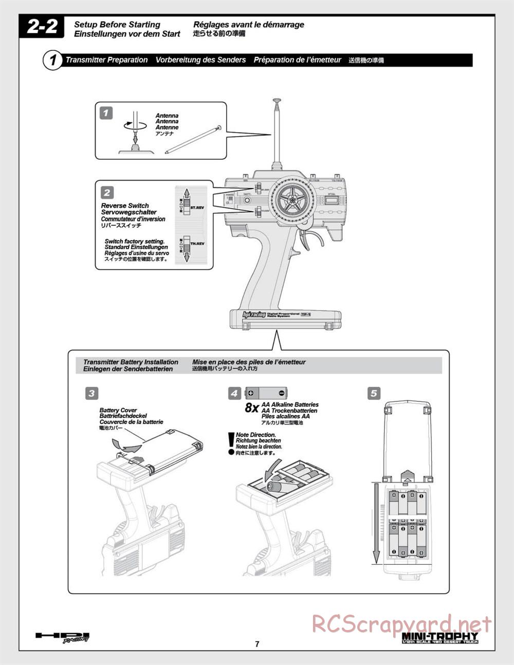 HPI - Mini Trophy - Desert Truck - Manual - Page 7
