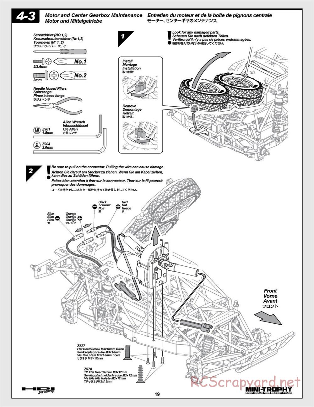 HPI - Mini Trophy - Desert Truck - Manual - Page 19