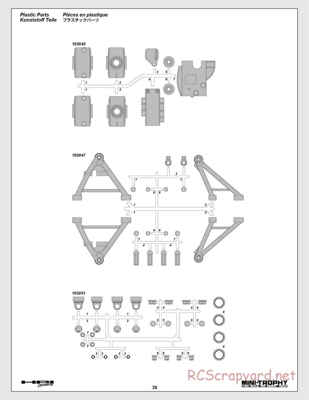 HPI - Mini Trophy - Desert Truck - Manual - Page 38