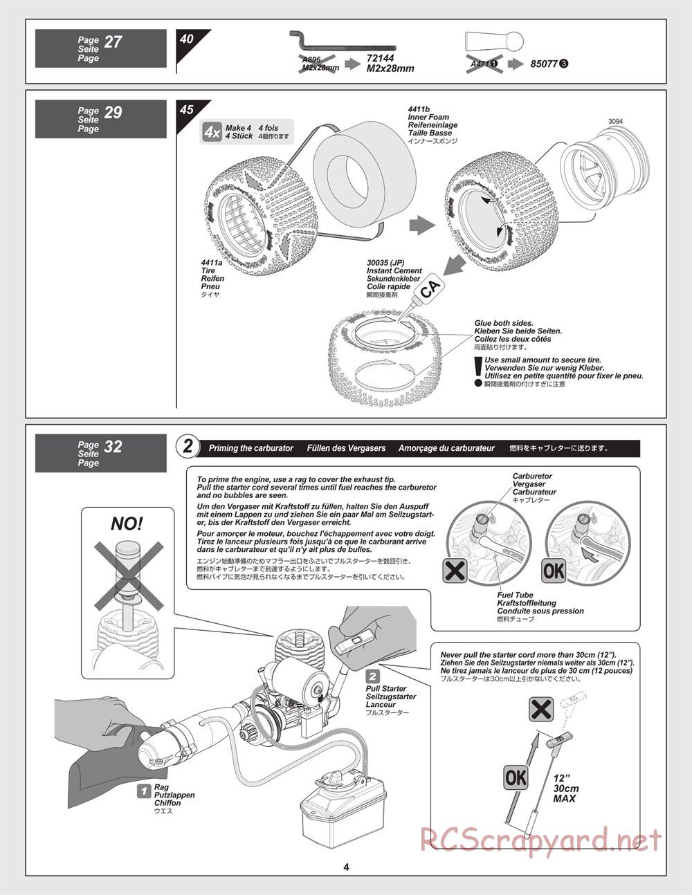 HPI - Nitro MT2 18SS+ - Update - Page 4