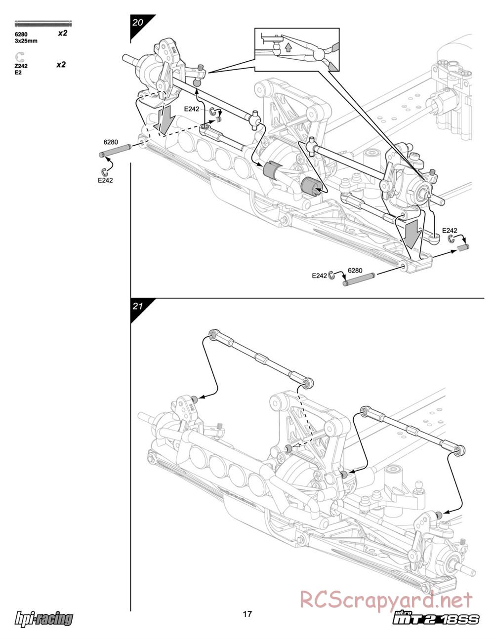 HPI - Nitro MT2 18SS - Manual - Page 17