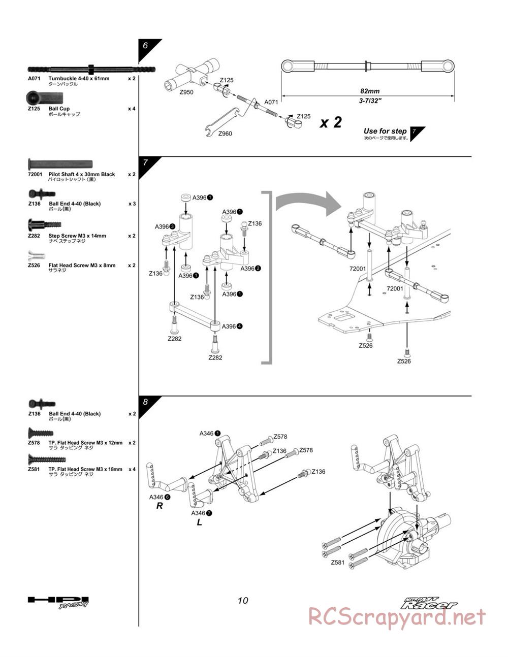 HPI - Nitro MT Racer - Manual - Page 10