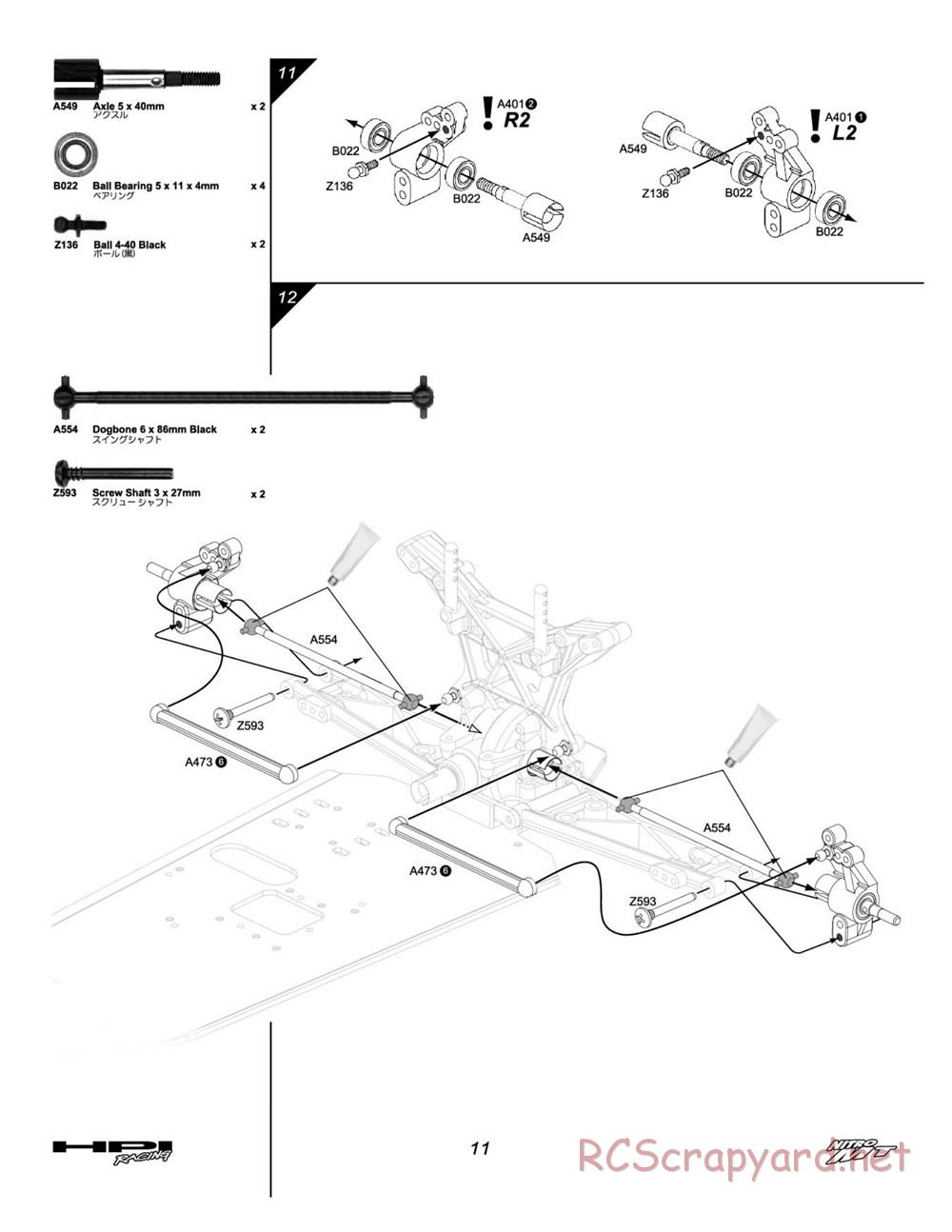 HPI - Nitro MT - Manual - Page 11