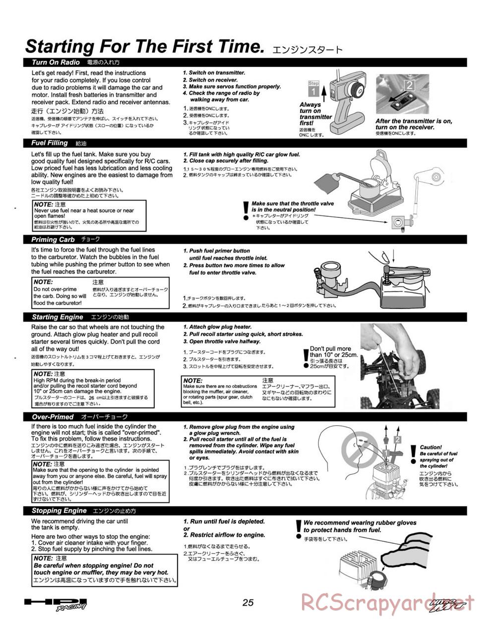 HPI - Nitro MT - Manual - Page 24