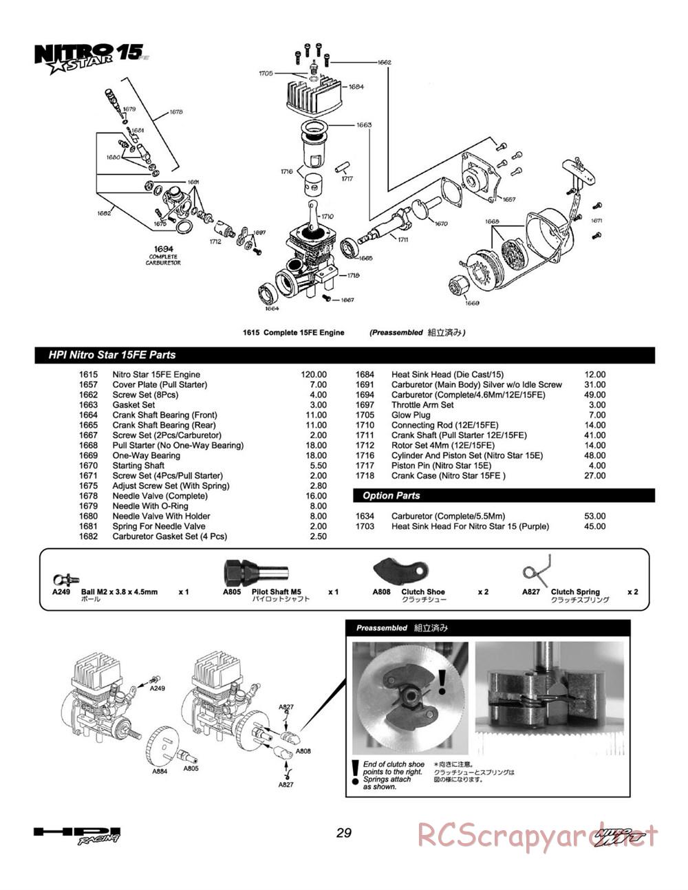 HPI - Nitro MT - Manual - Page 27