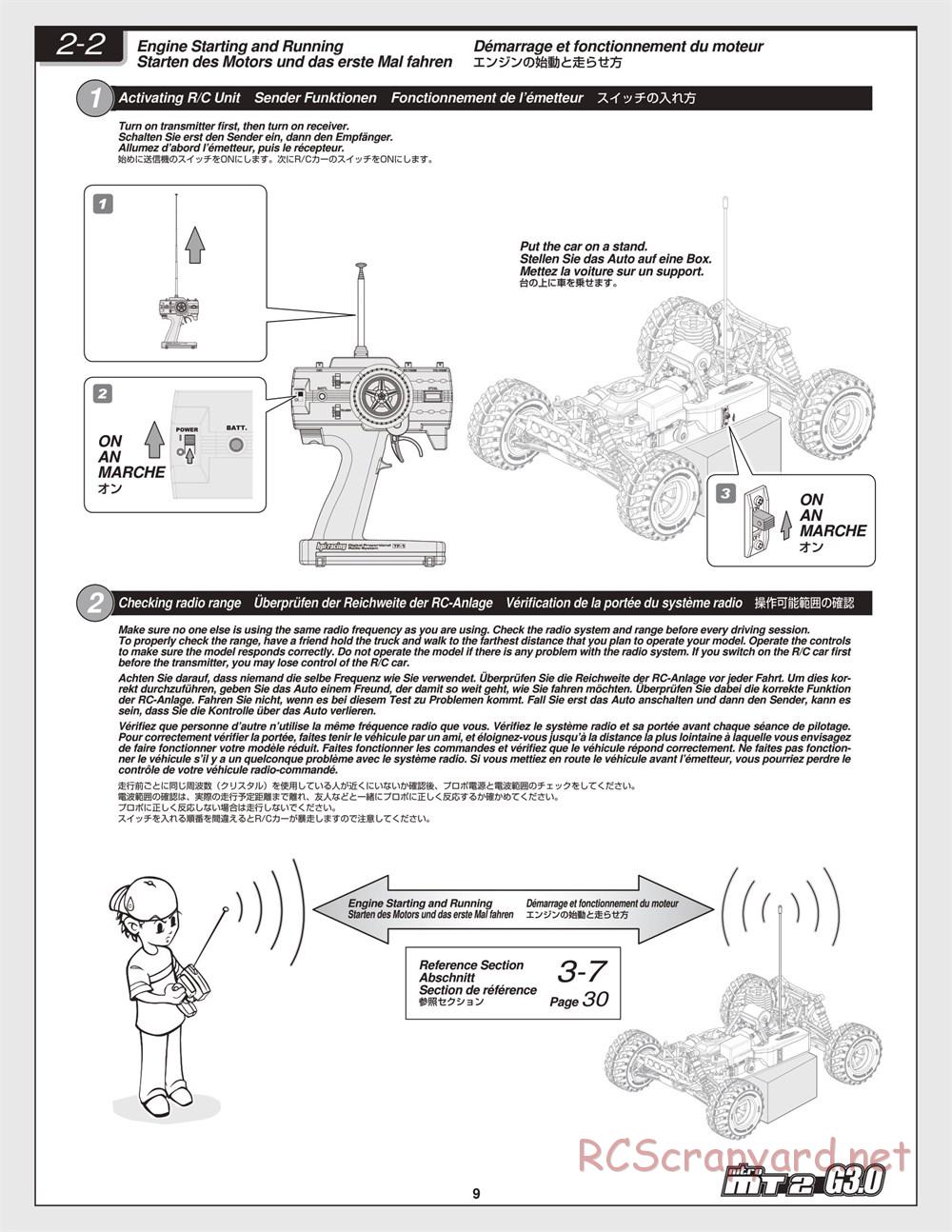 HPI - Nitro MT2 G3.0 - Manual - Page 9