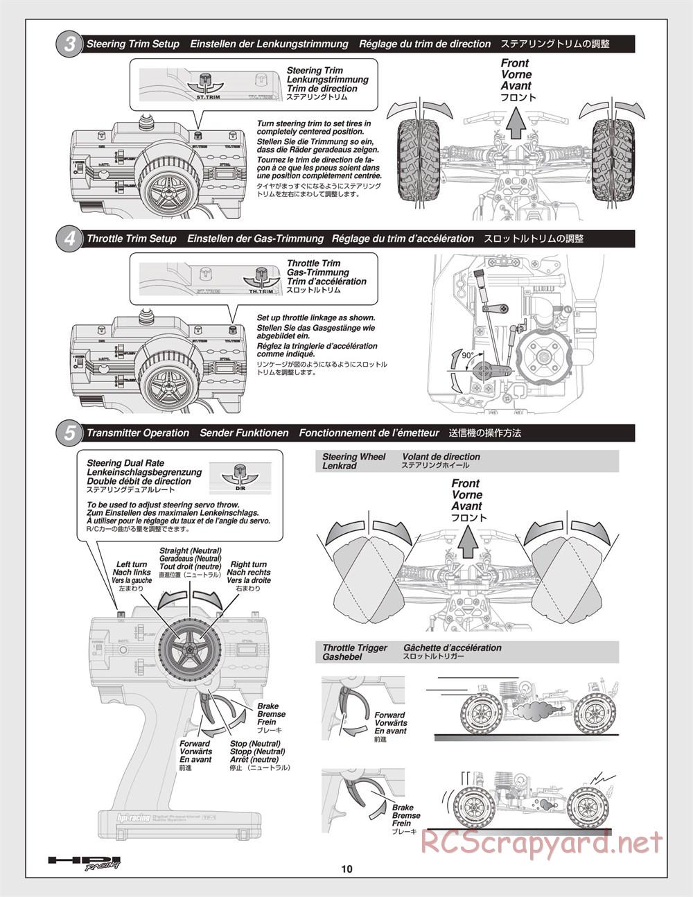 HPI - Nitro MT2 G3.0 - Manual - Page 10