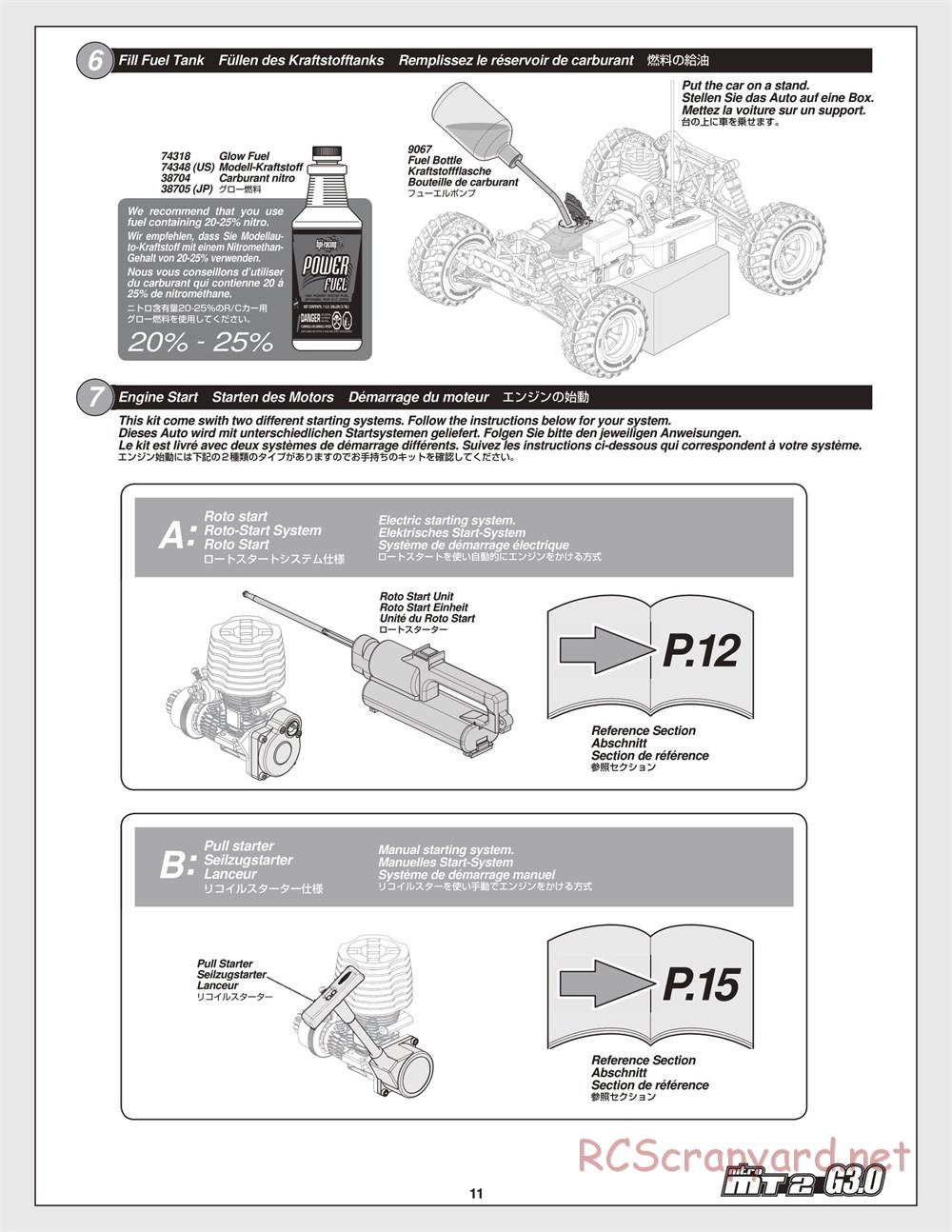 HPI - Nitro MT2 G3.0 - Manual - Page 11