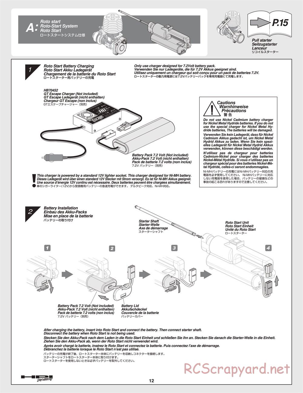 HPI - Nitro MT2 G3.0 - Manual - Page 12