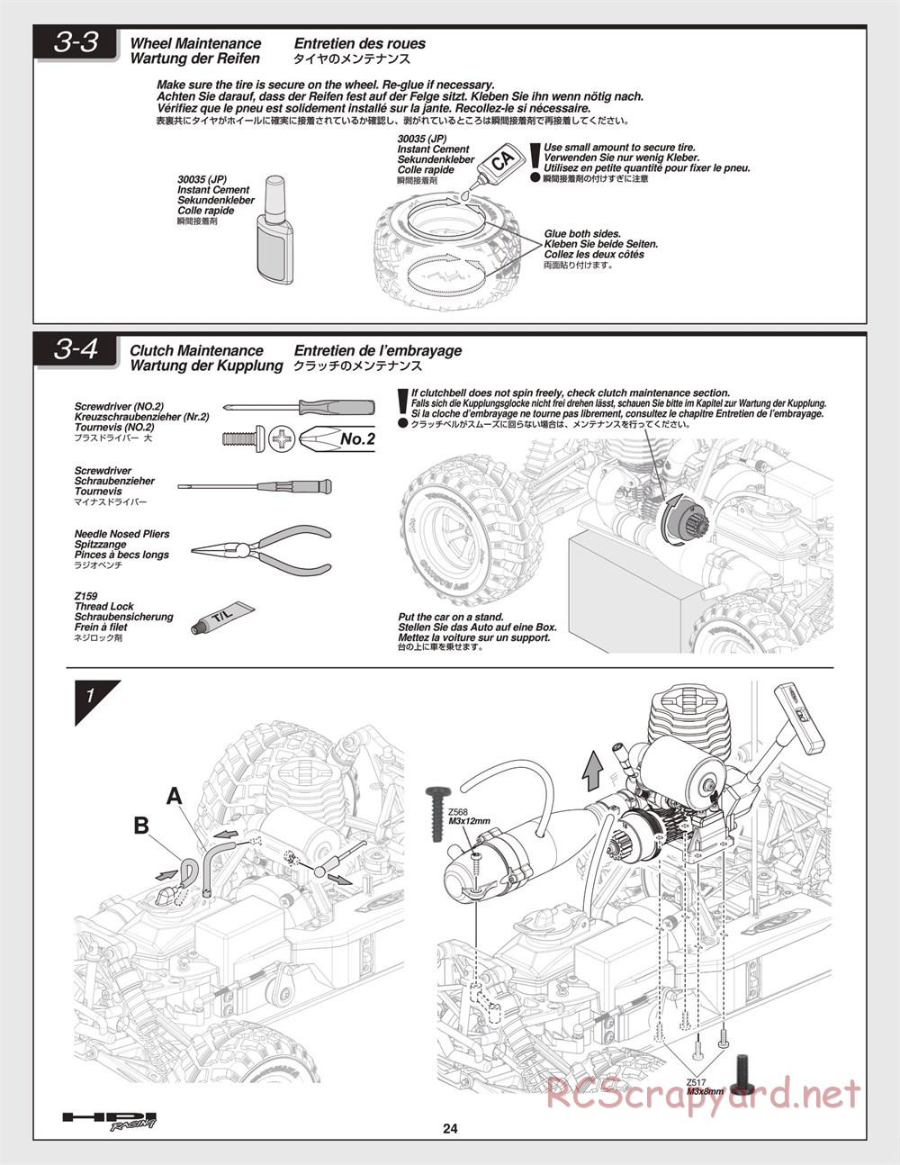 HPI - Nitro MT2 G3.0 - Manual - Page 24