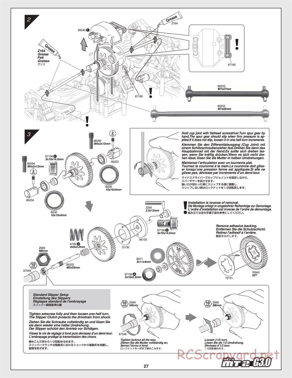 HPI - Nitro MT2 G3.0 - Manual - Page 27