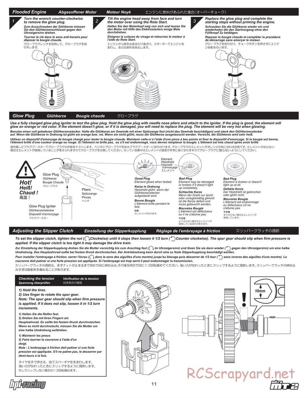 HPI - Nitro MT2 - Manual - Page 11