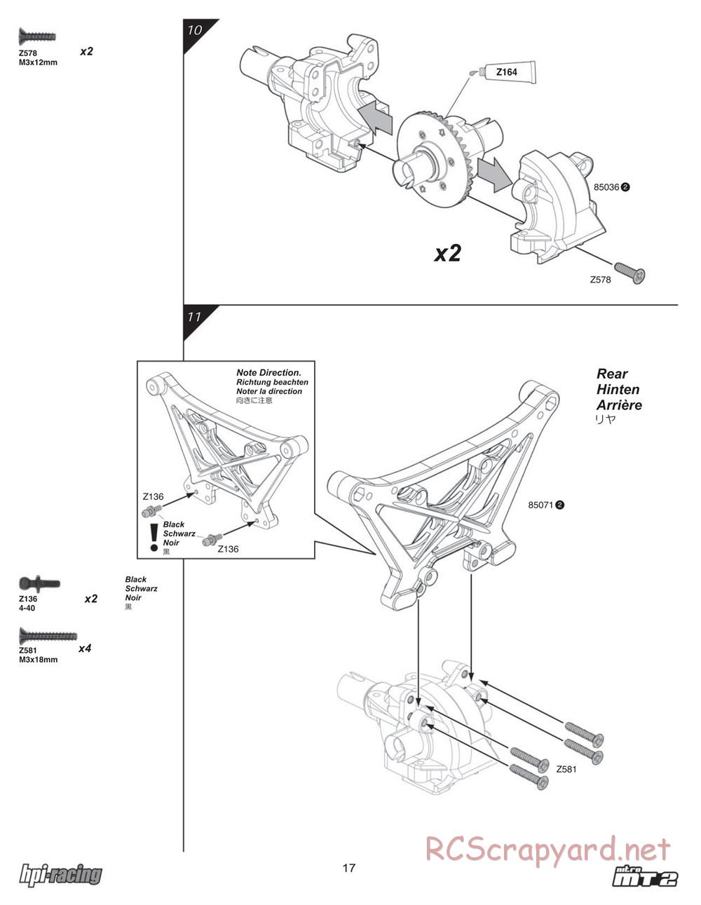 HPI - Nitro MT2 - Manual - Page 17