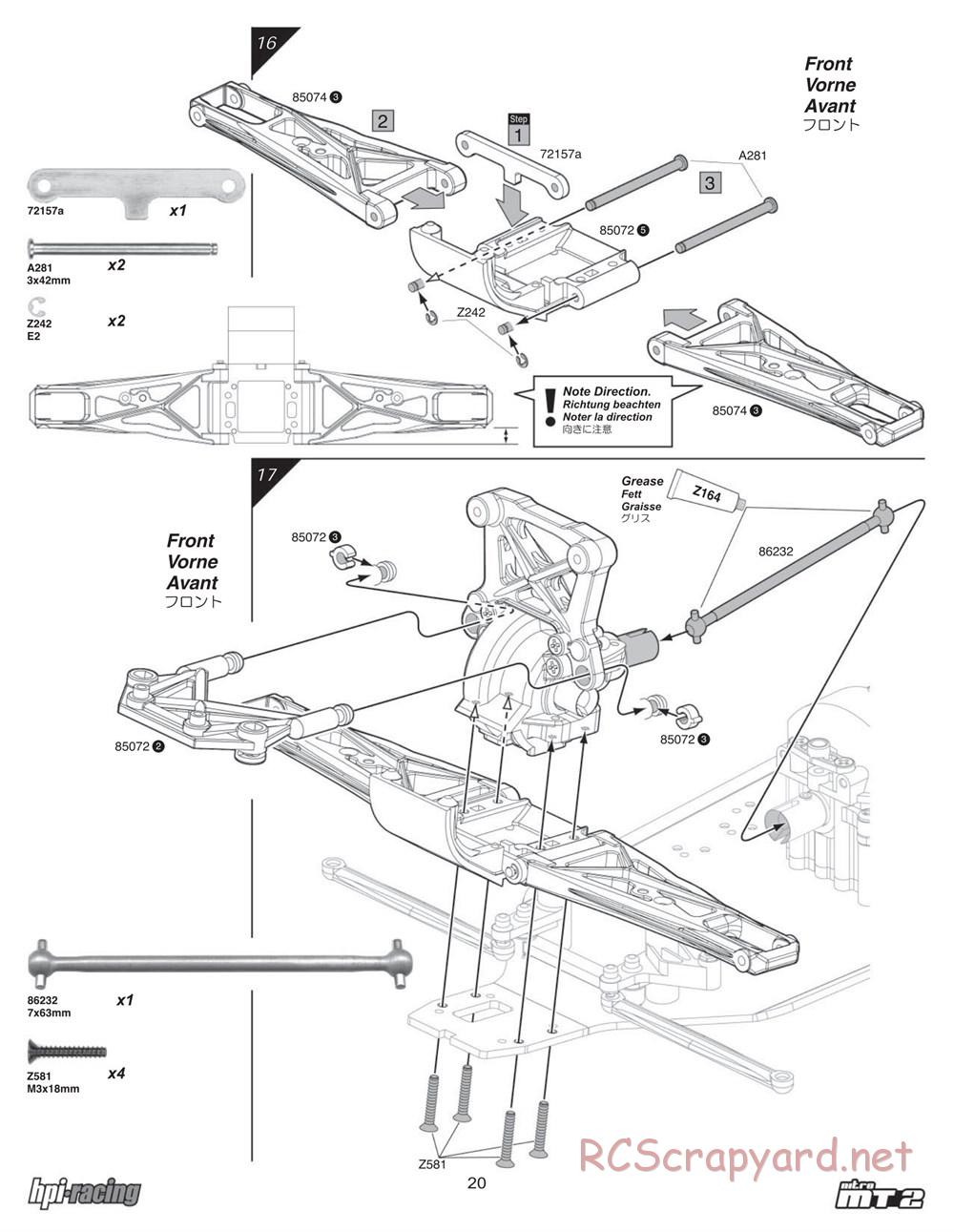 HPI - Nitro MT2 - Manual - Page 20