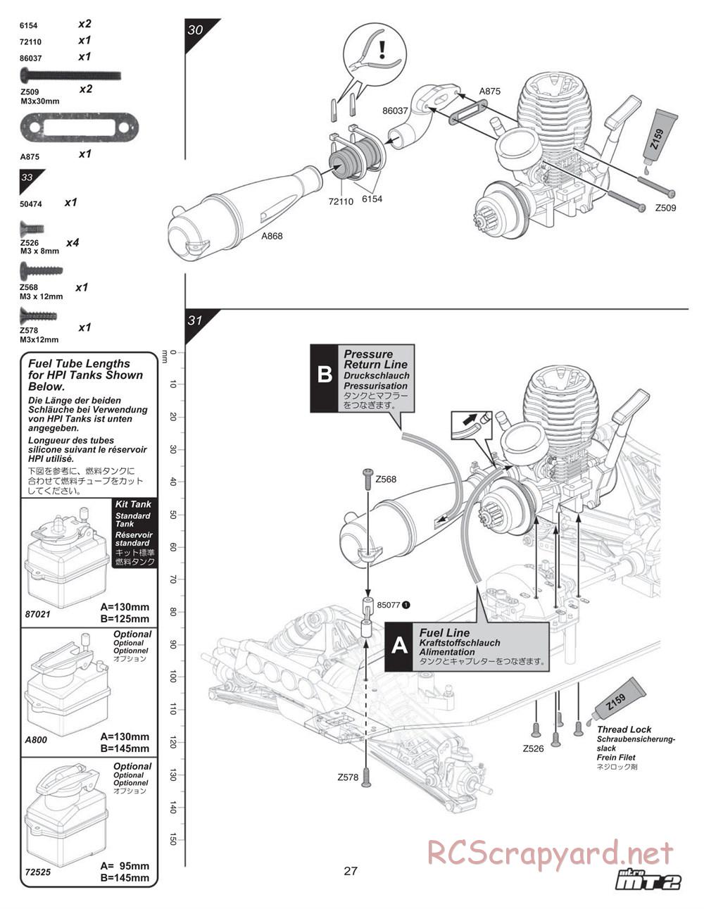 HPI - Nitro MT2 - Manual - Page 27