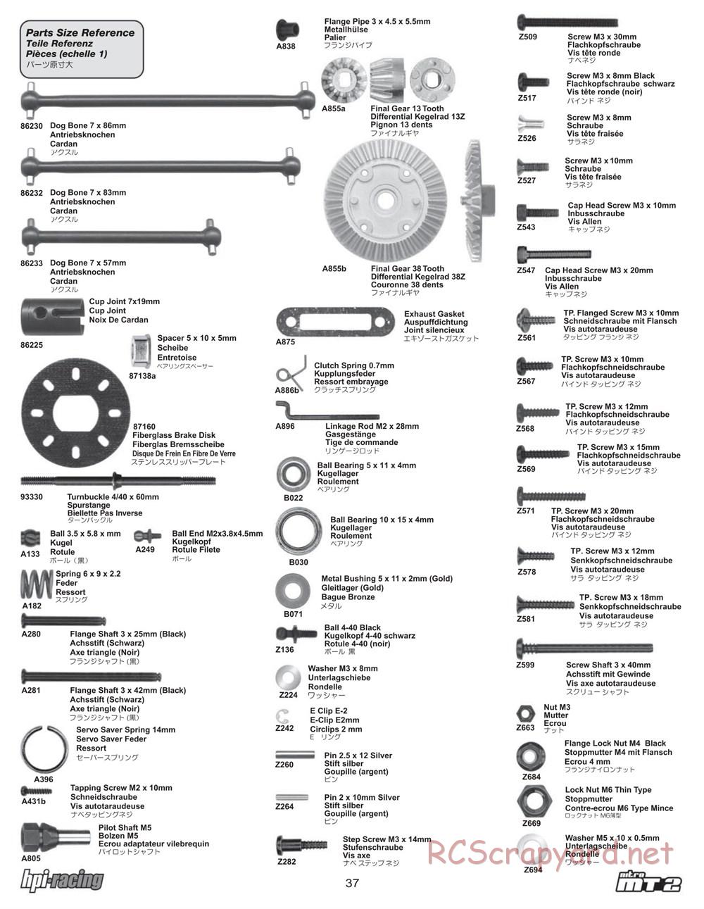 HPI - Nitro MT2 - Manual - Page 37