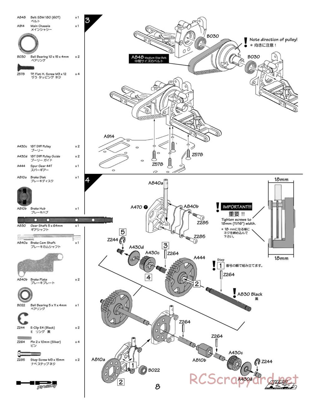 HPI - Nitro RS4-2 - Manual - Page 8