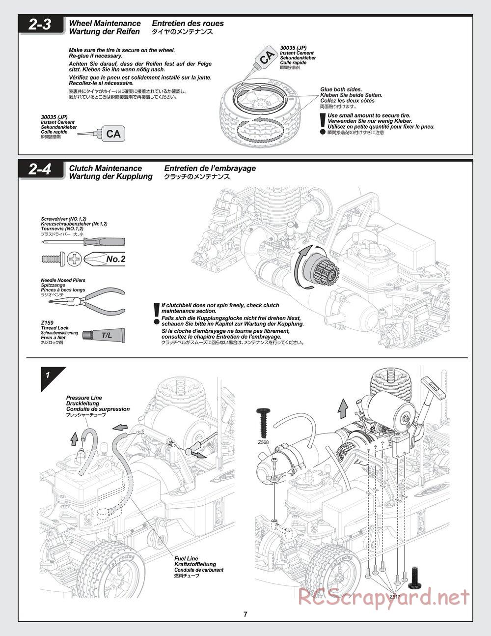 HPI - Nitro RS4 3 18SS+ - Update - Page 7