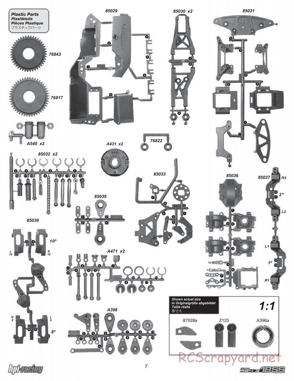 HPI - Nitro RS4 3 18SS - Manual - Page 7