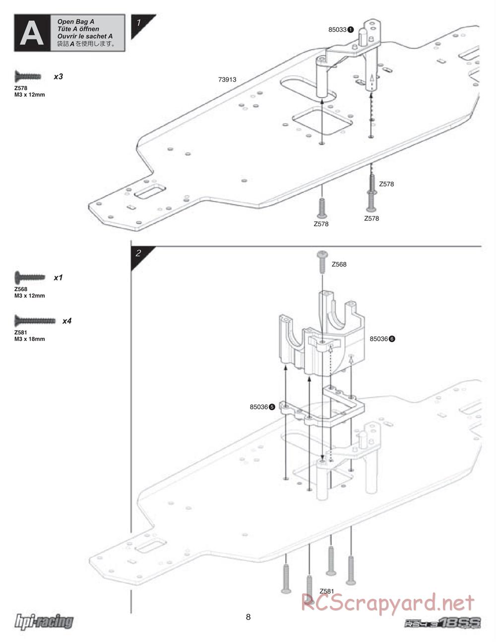 HPI - Nitro RS4 3 18SS - Manual - Page 8