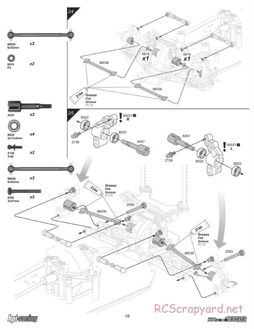 HPI - Nitro RS4 3 18SS - Manual - Page 18