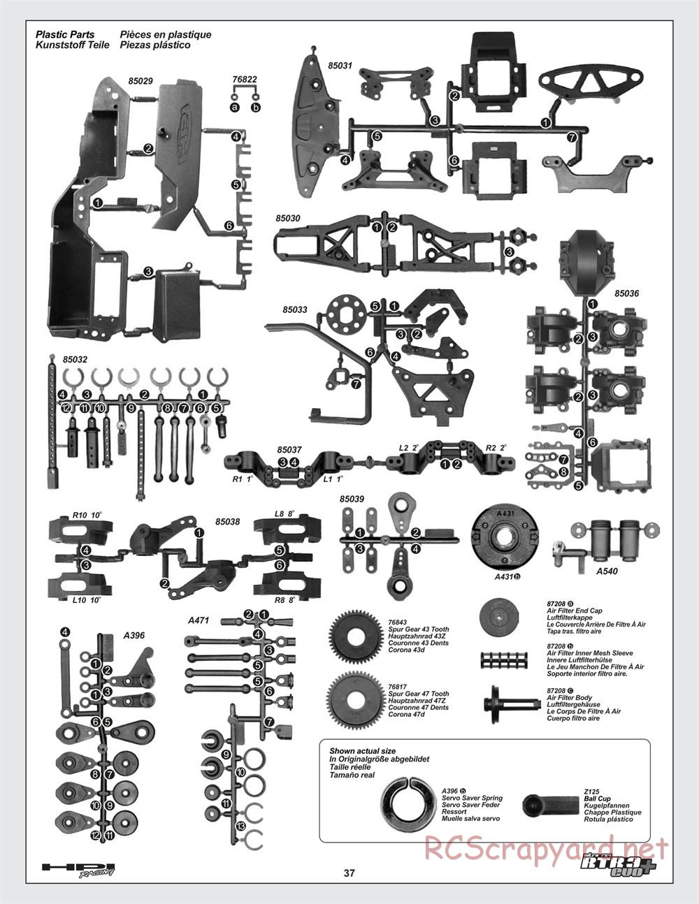 HPI - Nitro RS4 3 Evo+ - Manual - Page 37