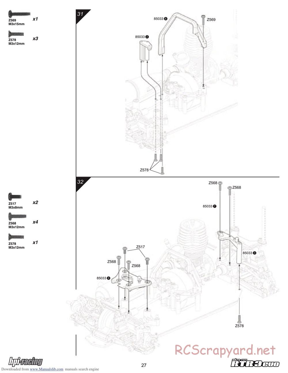 HPI - Nitro RS4 3 Evo - Manual - Page 27