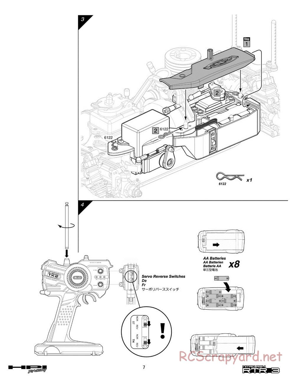 HPI - Nitro RS4 3 - Manual - Page 7