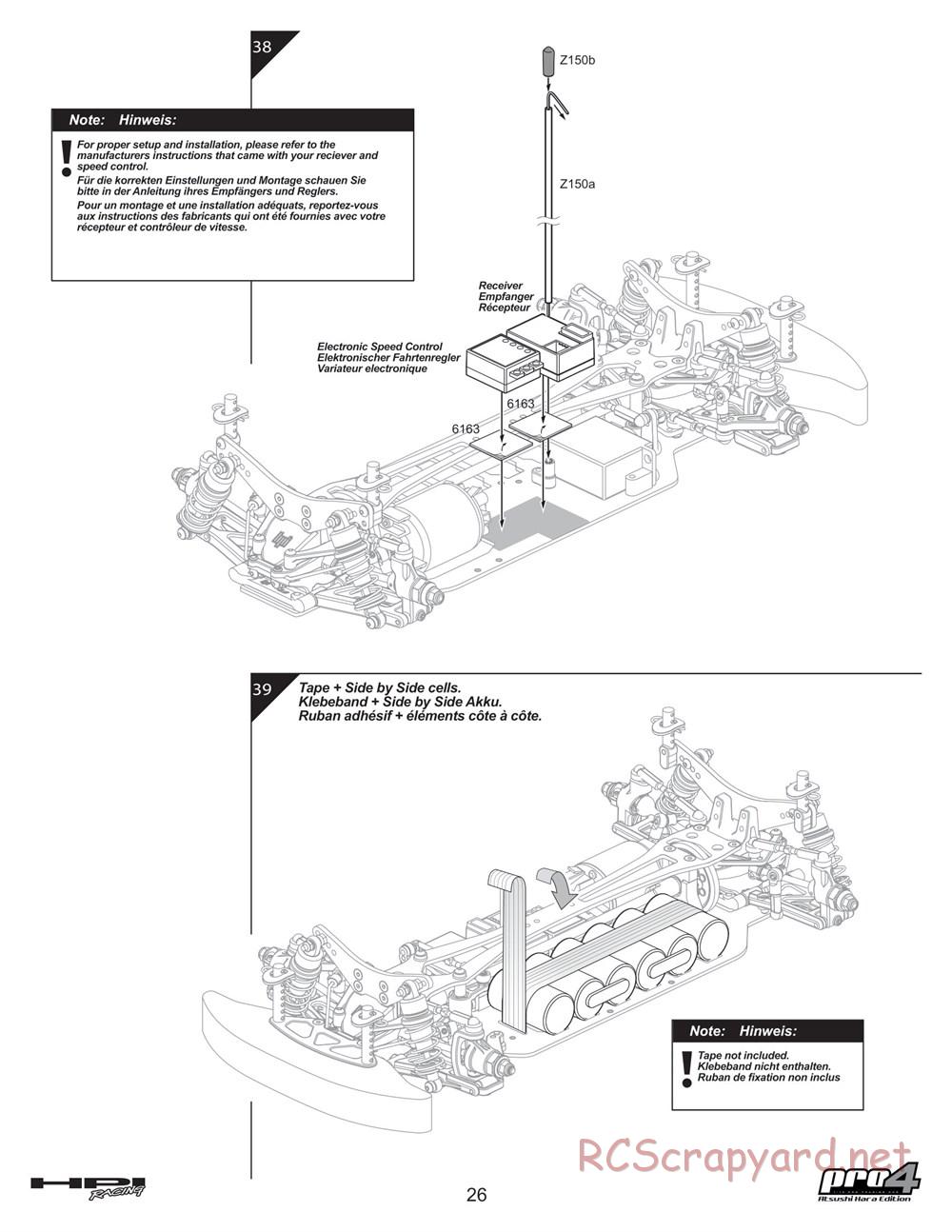 HPI - Pro4 Hara Edition - Manual - Page 26