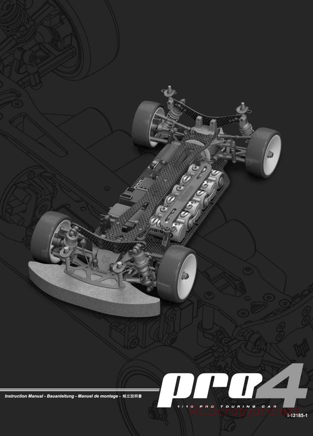HPI - RS4 Pro4 - Manual - Page 1